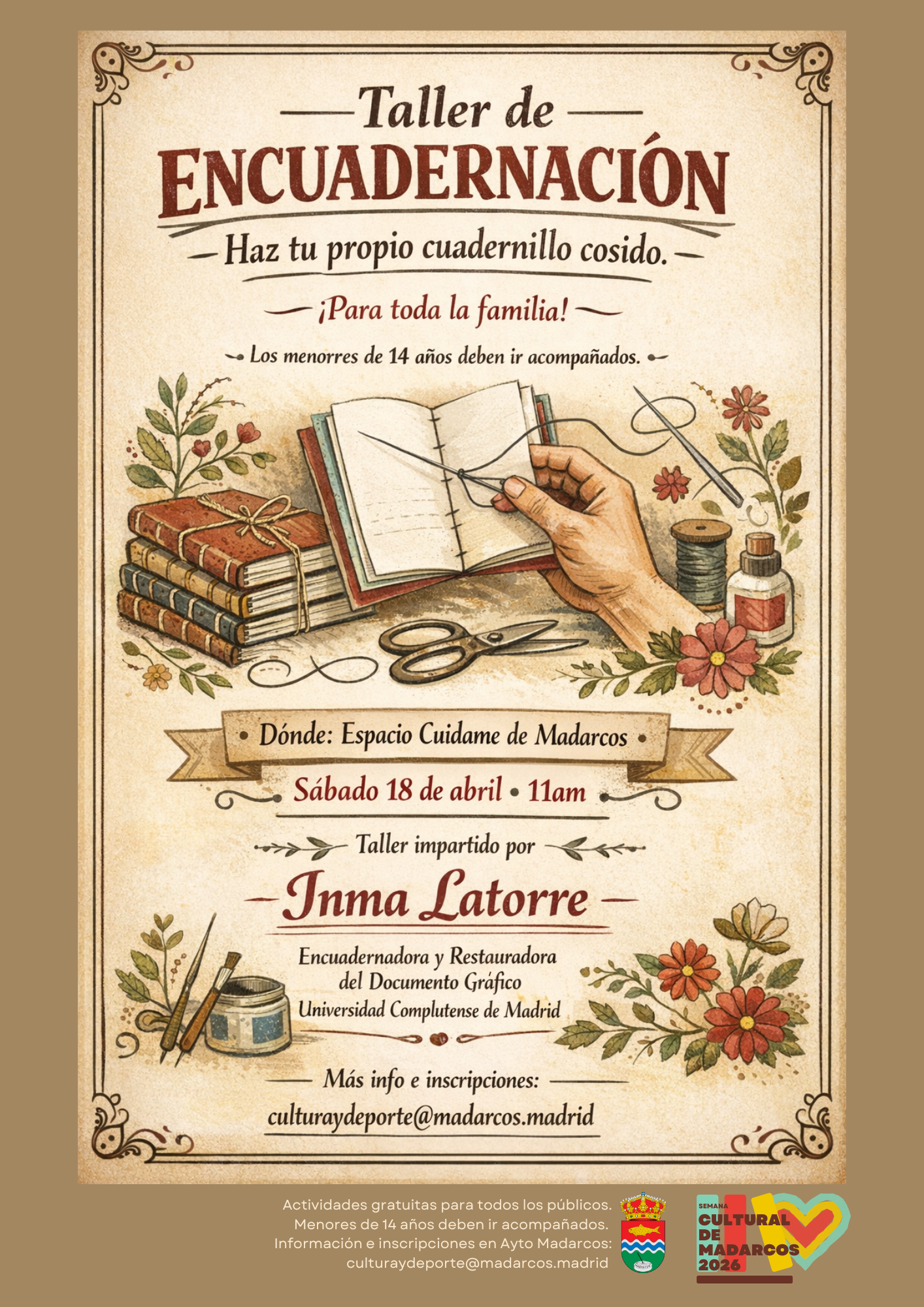 Taller de encuadernación