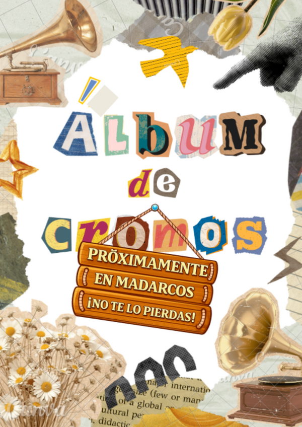 CARTEL ALBUM PRÓXIMAMENTE