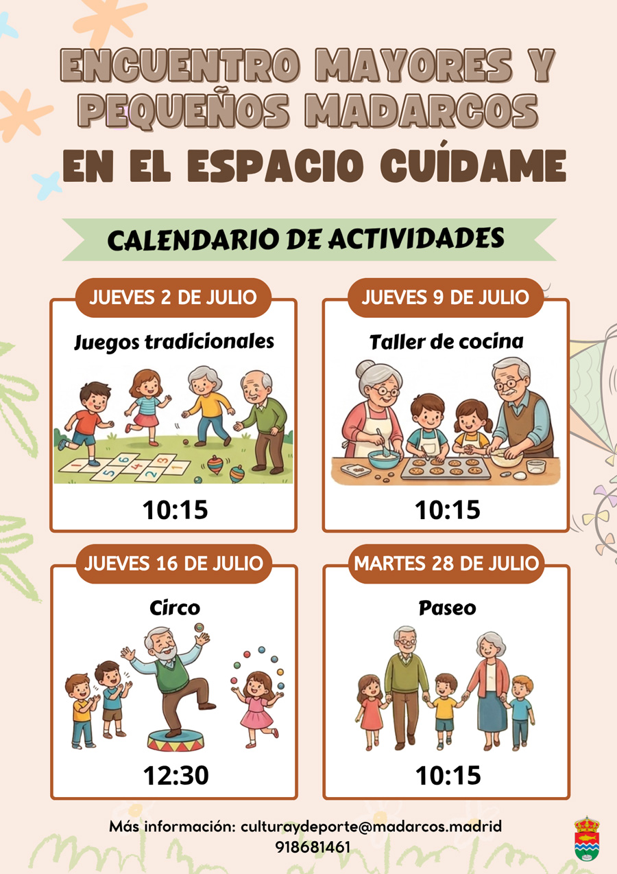 Mayores y pequeños Madarcos jul 26