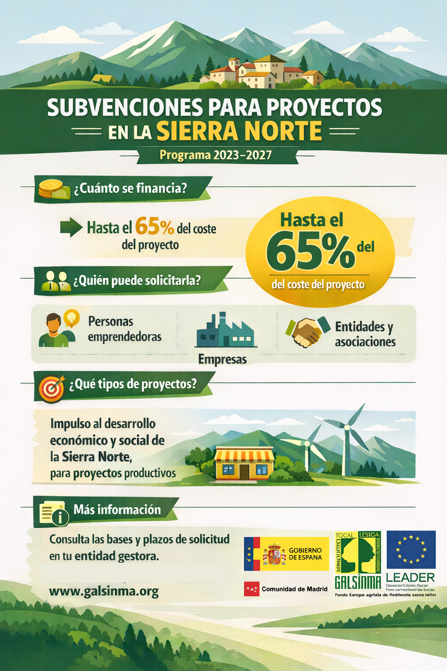 Publicacion Fondos Leader convocatoria 2026