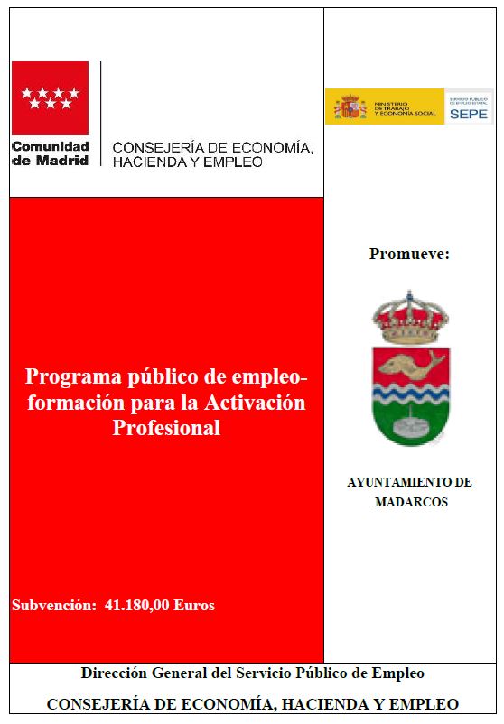 prog publico empleo activacion profesional