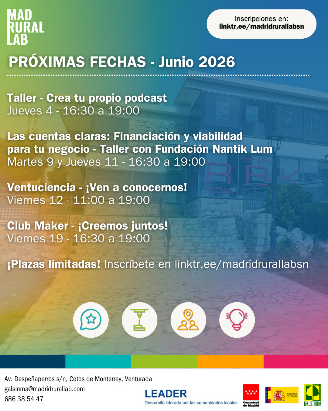 Talleres MadridRural Lab jun 2026