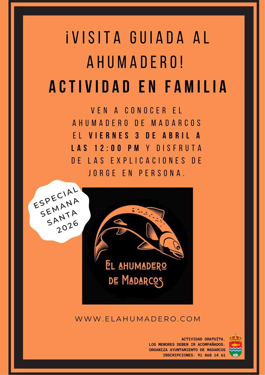 VISITA GUIADA AHUMADERO abril 2026